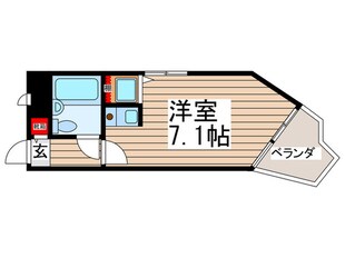 シティプラザ船橋（109）の物件間取画像